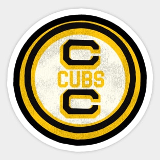 Defunct Cape Cod Cubs Hockey Team Sticker